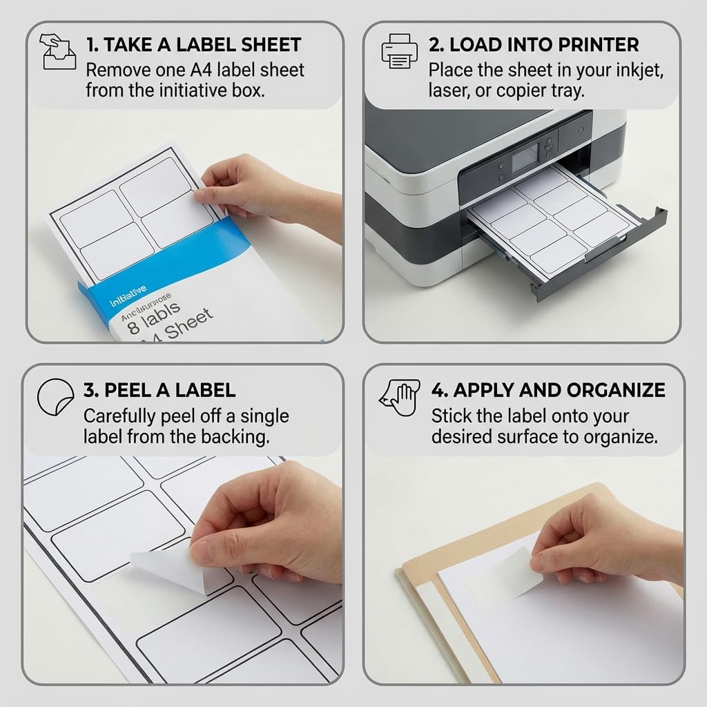 Multipurpose Self-Adhesive Labels