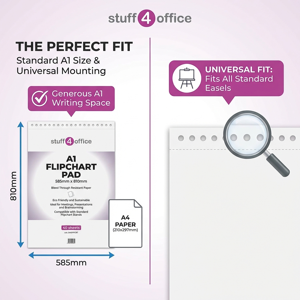 Flipchart Paper Pad | A1 Paper Plain